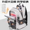 Wholesale of 2024 new cross-border trade boys' primary and junior high school students' schoolbags and high-capacity high school backpacks with reduced burden and spine support Application Scenario